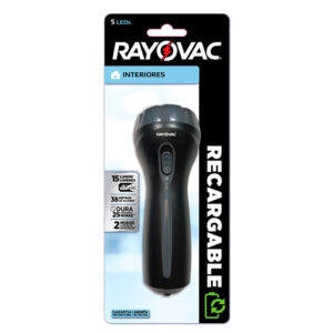 Linterna rayovac recargable 5 LED