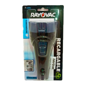 Linterna rayovac recargable 7 LED