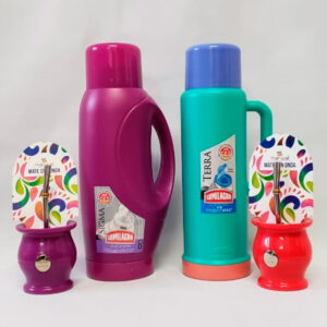 Termo Lumilagro (Sigma o Terra) + mate plástico, bombilla y filtro